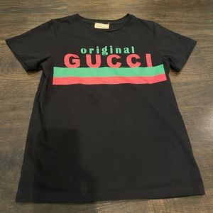 Gucci Youth size 8 tee.  Great condition.